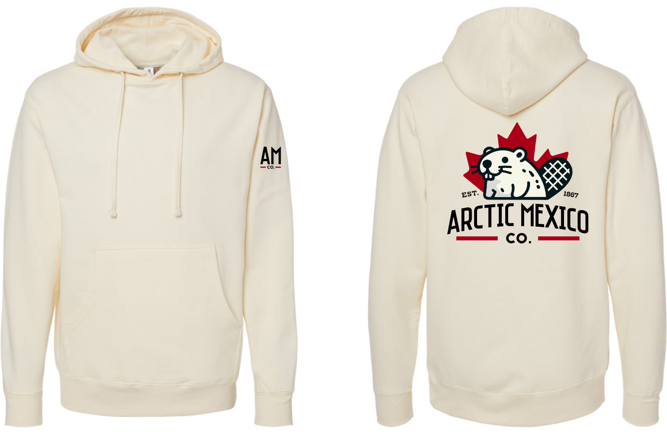 Official Arctic Mexico Embroidered Hoodie